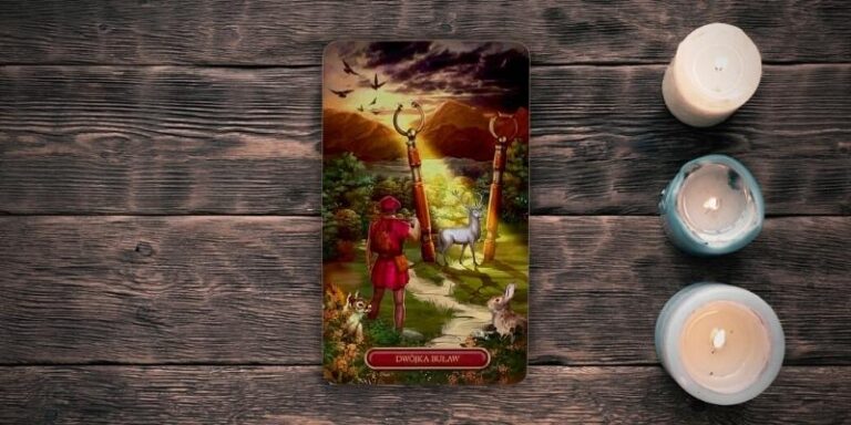 Dwójka Buław Tarot