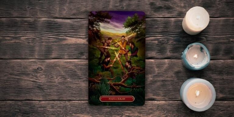 Piątka Buław Tarot